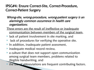 Lacking Procedur internationalpatientsafetygoals555555.pptx