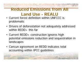 International perspectives of NAMA 