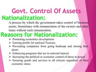 Nationalisation Diagram International Politics presentation | PPTX