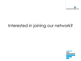 Interested in joining our network?
 