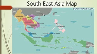 South East Asia Map
 