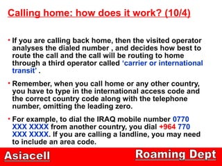 International roaming technical view | PPS