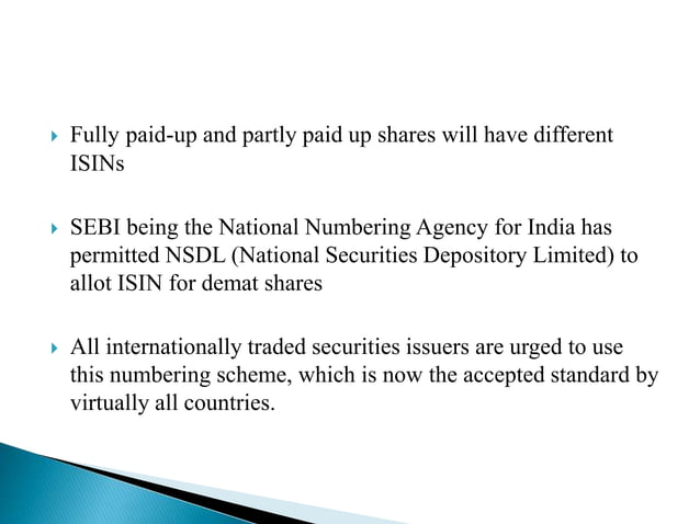 International securities identification number | PPTX