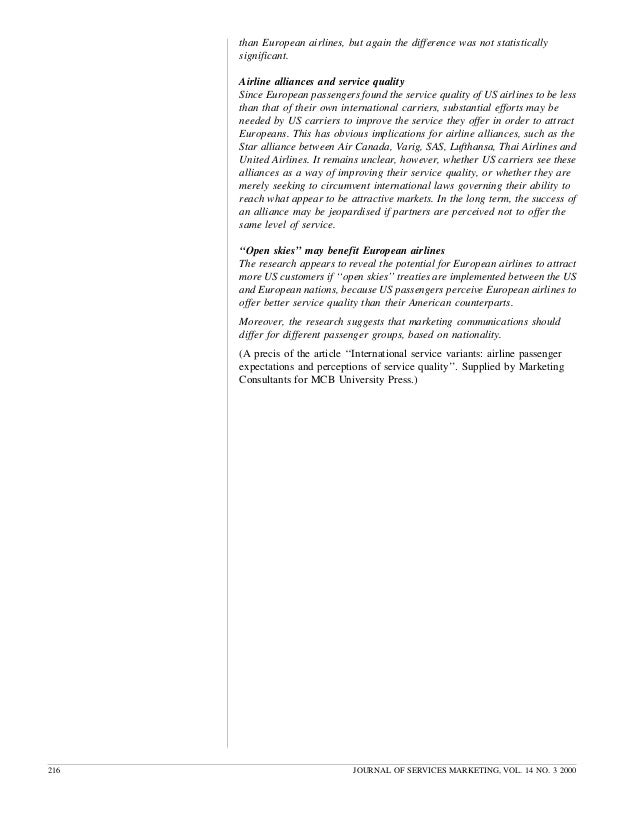 airline service quality Service quality and customer satisfaction: antecedents of customer’s re-patronage intentions yap sheau fen a kew mei lian kdu college abstract. airline service quality Service quality and customer satisfaction: antecedents of customer’s re-patronage intentions yap sheau fen a kew mei lian kdu college abstract.