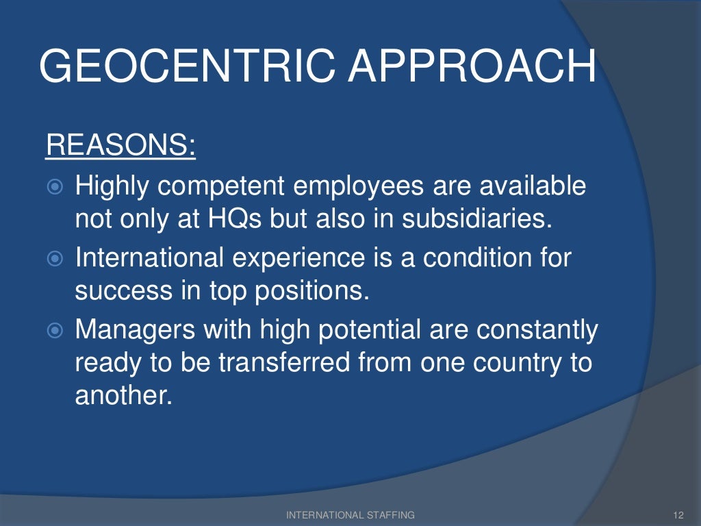 International Staffing