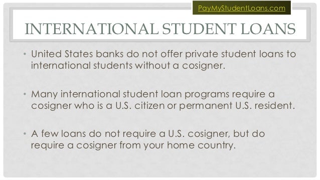 student loans without cosigner
