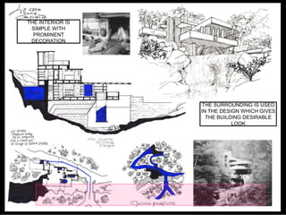 THE INTERIOR IS
SIMPLE WITH
PROMINENT
DECORATION
THE SURROUNDING IS USED
IN THE DESIGN WHICH GIVES
THE BUILDING DESIRABLE
LOOK
 