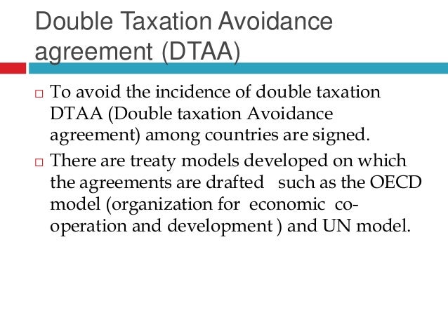 double taxation avoidance agreement double taxation avoidance agreement