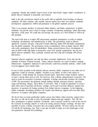International Telecom Standardization Bodies | DOCX