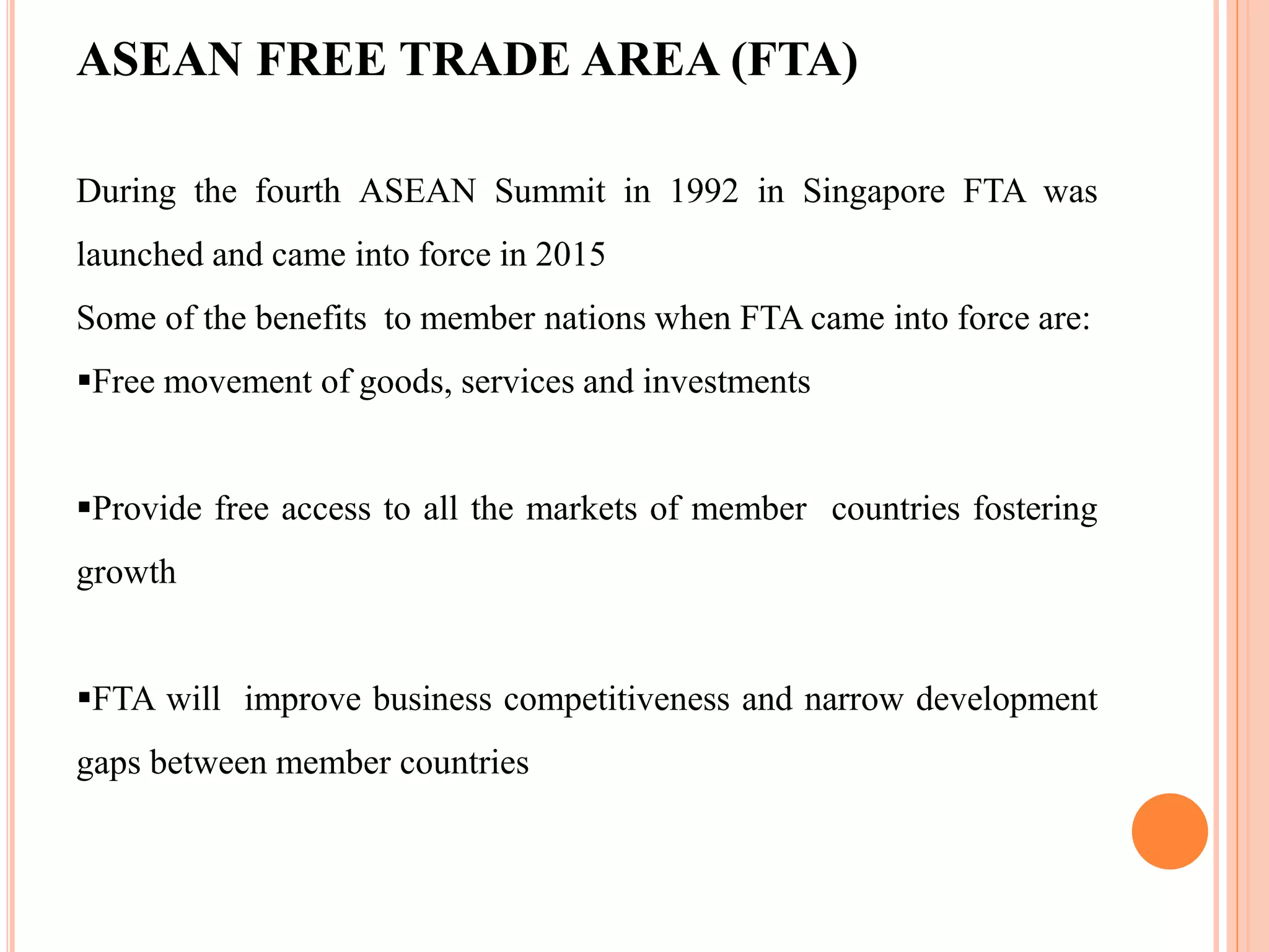 Association of South East Asian Nations (ASEAN) | PPTX