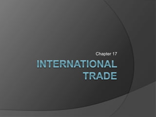 International Trade and protectionism.ppt
