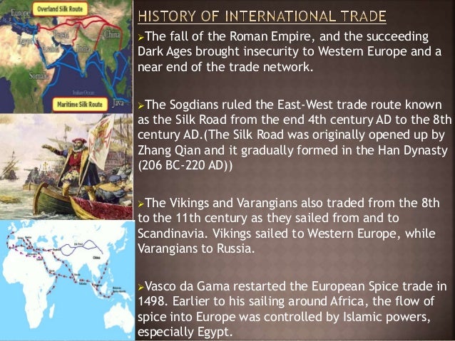 Essay about history of international trade essay about history of international trade