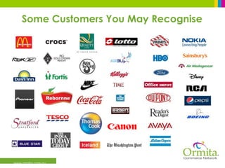 www.ormita.com.au Some Customers You May Recognise  