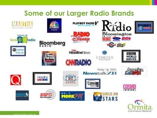 www.ormita.com.au Some of our Larger Radio Brands 