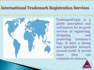 View of International trademark registration services | PPTX