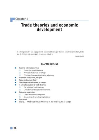 International trade theories | Merchantilism | Absolute Advantage theory | Comparative Advantage thoery
