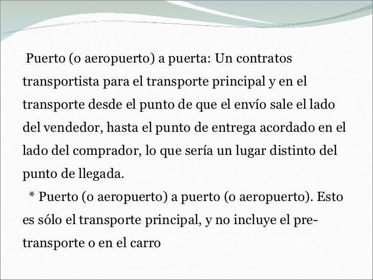 International Transportation Ppp 1