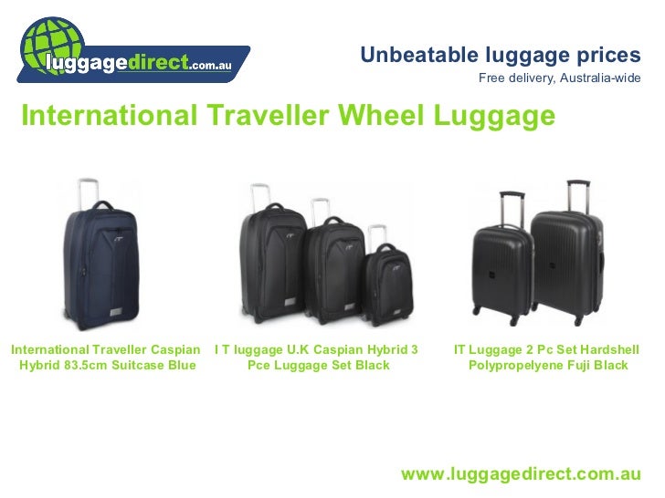 international traveller luggage