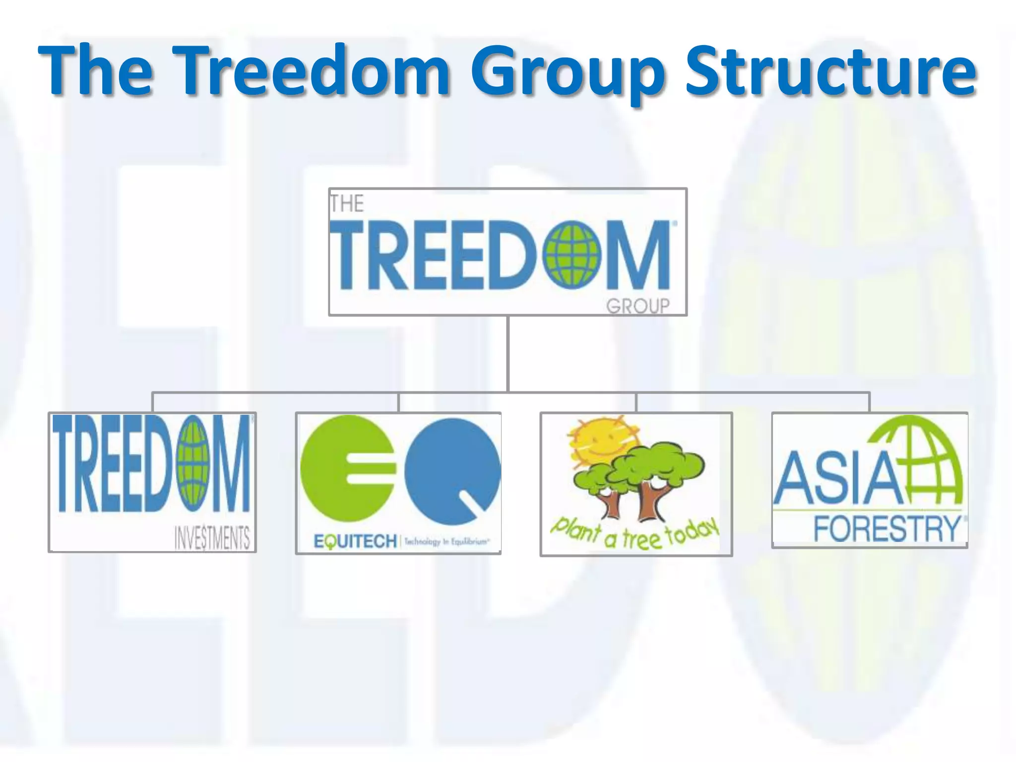 The Treedom Group Structure
 
