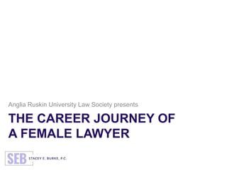 STRUGGLES FACED DUE TO
GENDER
AS A LAWYER:
 