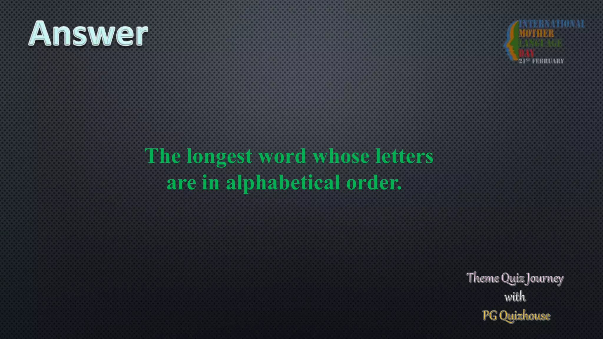 Internationa mother language day quiz full set 21.2.2021