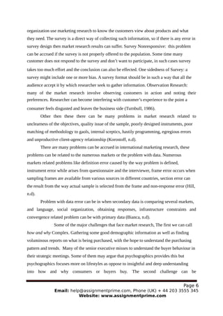 Trade Research Assignment Example International Marketing Research Assignment Sample | PDF