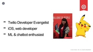 Build A Chatbot With Tensorflow Js And Twilio Ppt Build A Chatbot With Tensorflow Js And Twilio Ppt