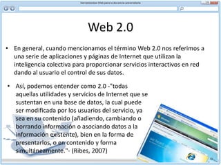 Web 3.0Las tecnologías de la Web 3.0, como programas inteligentes, que utilizan datos semánticos; se han implementado y usado a pequeña escala en compañías para conseguir una manipulación de datos más eficiente. En los últimos años, sin embargo, ha habido un mayor enfoque dirigido a trasladar estas tecnologías de inteligencia semántica al público general.