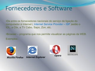 Modem   - Aparelho que permite aos computadores comunicarem entre si através das linhas telefónicas ou por cabo.