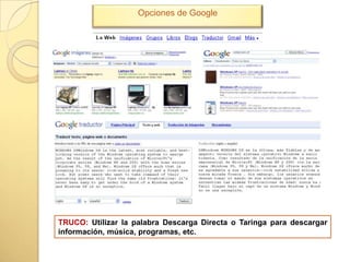 ¿ Qué se necesita para conectarse a Internet?ISP Proveedor de servicios de Internet.- Proporciona los datos necesarios para poder crear una configuración correcta en tu PC y así poderte conectar a internet, es decir, los ISP  nos asignan una dirección IP que nos identifica dentro de internet. Pedir ejemplos de ISP:Navegador o Browser.- Es un programa que permite visualizar la información que contiene las páginas web de internet. Tipos de conexión a InternetLínea Telefónica