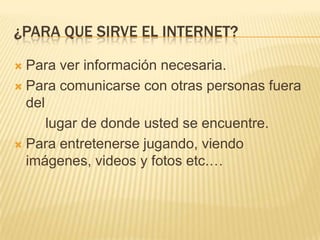 ¿Por qué surge el internet?