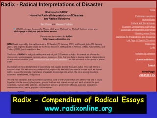 Radix - Compendium of Radical Essayswww.radixonline.org