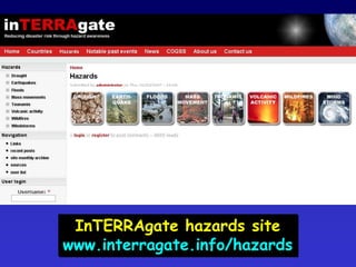 InTERRAgate hazards sitewww.interragate.info/hazards
