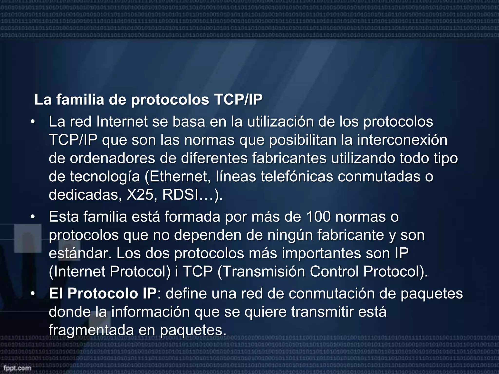 CONCEPTOS BÁSICOS·   Qué es un hostEn Internet se llama host a cualquier ordenador conectado a la red y que dispone de un número IP y un nombre definido, es decir, cualquier ordenador que puede enviar o recibir información a otro ordenador. Host suele traducirse al castellano como anfitrión.Otros términos que se utilizan con frecuencia son ordenador local y ordenador remoto. Ordenador local se refiere por lo general al ordenador que el usuario está usando en primera instancia, a través del cual se establece una conexión con otro ordenador al que se solicita un servicio, éste último es el ordenador remoto.·       