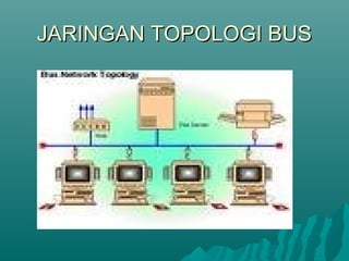 JARINGAN TOPOLOGI BUS
 