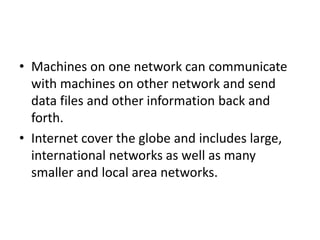 Internet Machine Computer Internet Computer Application in Business | PPTX