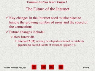 Internet and computer are your future
