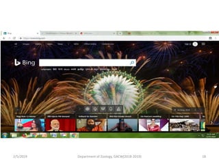 2/5/2019 18Department of Zoology, GACW(2018-2019)
 