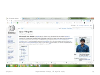 2/5/2019 35Department of Zoology, GACW(2018-2019)
 