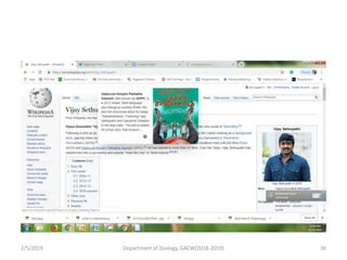 2/5/2019 36Department of Zoology, GACW(2018-2019)
 