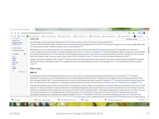 2/5/2019 37Department of Zoology, GACW(2018-2019)
 