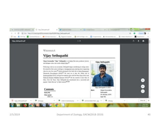 2/5/2019 40Department of Zoology, GACW(2018-2019)
 