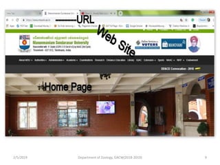 2/5/2019 9Department of Zoology, GACW(2018-2019)
 