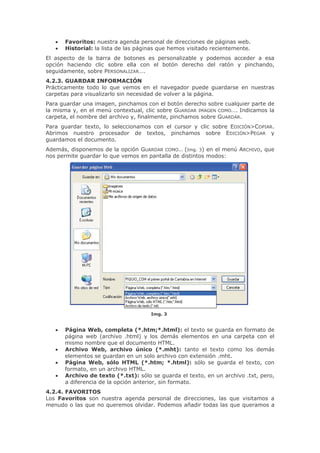 ',5(,21(6 ,3
DGD RUGHQDGRU TXH VH FRQHFWD D ,QWHUQHW VH LGHQWLILFD SRU PHGLR GH XQD GLUHFFLyQ
,3 8QD GLUHFFLyQ ,3 VH FRPSRQH GH FXDWUR Q~PHURV FRPSUHQGLGRV HQWUH   
DPERV LQFOXLGRV  VHSDUDGRV SRU SXQWRV $Vt SRU HMHPSOR XQD GLUHFFLyQ ,3 SRGUtD
VHU  1R KD GRV RUGHQDGRUHV GLVWLQWRV FRQ OD PLVPD GLUHFFLyQ ,3
SXHVWR TXH GH VHU DVt OD LQIRUPDFLyQ VROLFLWDGD SRU XQR GH ORV RUGHQDGRUHV QR
VDEUtD D FXDO GLULJLUVH
 120%5(6 '( '20,1,2
8Q XVXDULR GH ,QWHUQHW QR QHFHVLWD FRQRFHU QLQJXQD GH HVWDV GLUHFFLRQHV /DV
GLUHFFLRQHV ,3 VRQ PDQHMDGDV SRU ORV RUGHQDGRUHV GH IRUPD LQYLVLEOH SDUD QRVRWURV
6LQ HPEDUJR QHFHVLWDPRV QRPEUDU GH DOJXQD IRUPD ORV RUGHQDGRUHV GH OD UHG SDUD
VDEHU D FXDO VROLFLWDPRV R HQYLDPRV LQIRUPDFLyQ (VWR VH ORJUD SRU PHGLR GH ORV
QRPEUHV GH GRPLQLR
/RV QRPEUHV GH GRPLQLR VRQ OD WUDGXFFLyQ GH ODV GLUHFFLRQHV ,3 $Vt DKRRFRP HV
XQ QRPEUH GH GRPLQLR RPR VH SXHGH YHU ORV QRPEUHV GH GRPLQLR VRQ SDODEUDV
VHSDUDGDV SRU SXQWRV HQ YH] GH Q~PHURV FRPR RFXUUtD FRQ ODV GLUHFFLRQHV ,3
6yOR WLHQHQ QRPEUH GH GRPLQLR ORV RUGHQDGRUHV TXH UHFLEHQ PXFKDV SHWLFLRQHV GH
LQIRUPDFLyQ R VHD ORV VHUYLGRUHV /RV RUGHQDGRUHV FOLHQWHV QR QHFHVLWDQ GH
QRPEUH GH GRPLQLR SXHVWR TXH QLQJ~Q XVXDULR YD D VROLFLWDUOHV LQIRUPDFLyQ
(O Q~PHUR GH SDODEUDV HQ HO QRPEUH GH GRPLQLR QR HV ILMR $XQTXH QRUPDOPHQWH
VRQ GRV SXHGH FRQWHQHU WUHV FXDWUR R PiV /D ~OWLPD SDODEUD GHO QRPEUH GH
GRPLQLR UHSUHVHQWD HO WLSR GH RUJDQL]DFLyQ DO TXH SHUWHQHFH HO RUGHQDGRU HQ
((88 