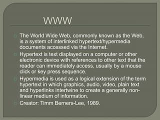 Internet unit - 4 Of Computer | PPTX
