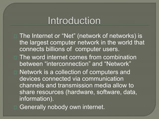 Internet unit - 4 Of Computer | PPTX