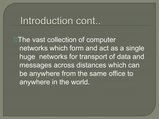 Internet unit - 4 Of Computer | PPTX