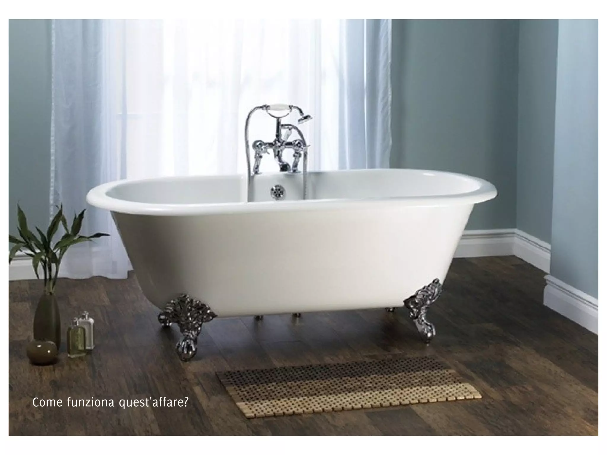 Come funziona quest'affare?

 