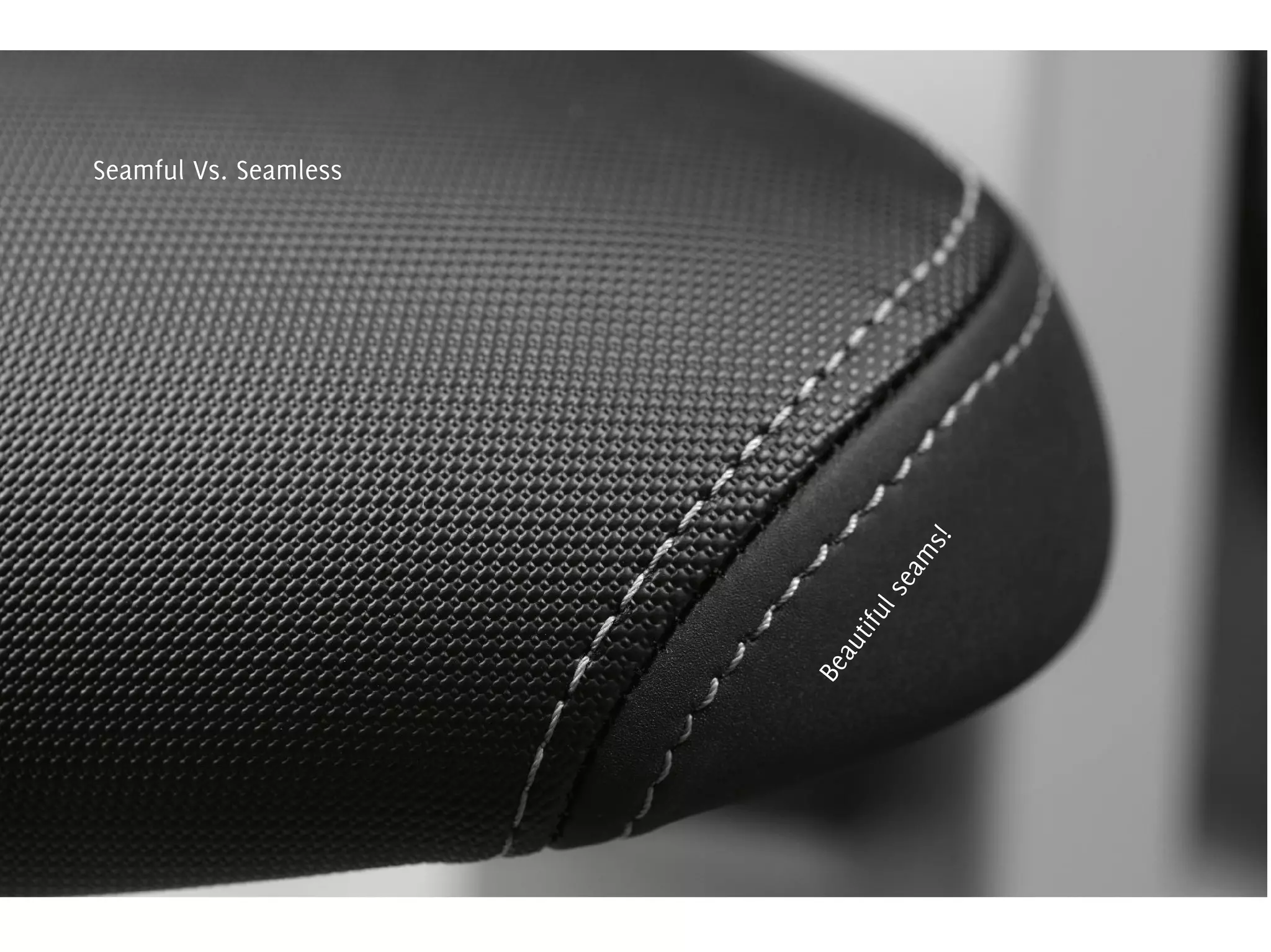 Be
au
t

ifu
l

se

am

s!

Seamful Vs. Seamless

 