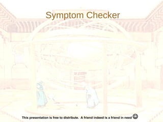 Symptom Checker 